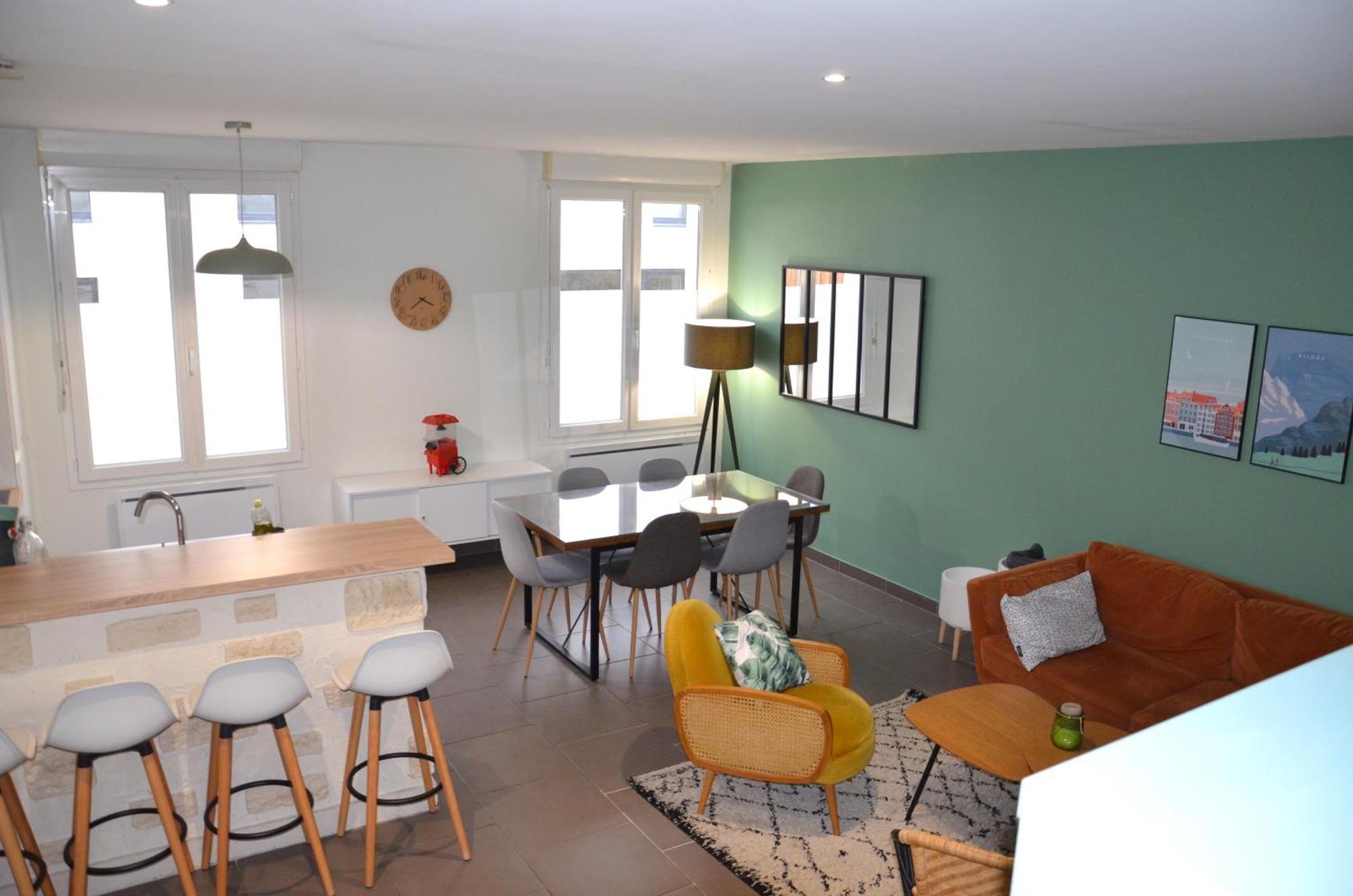 Apartmán Le Cocon Troyen - 6-8P - 2 Parking Gratuits Troyes Exteriér fotografie