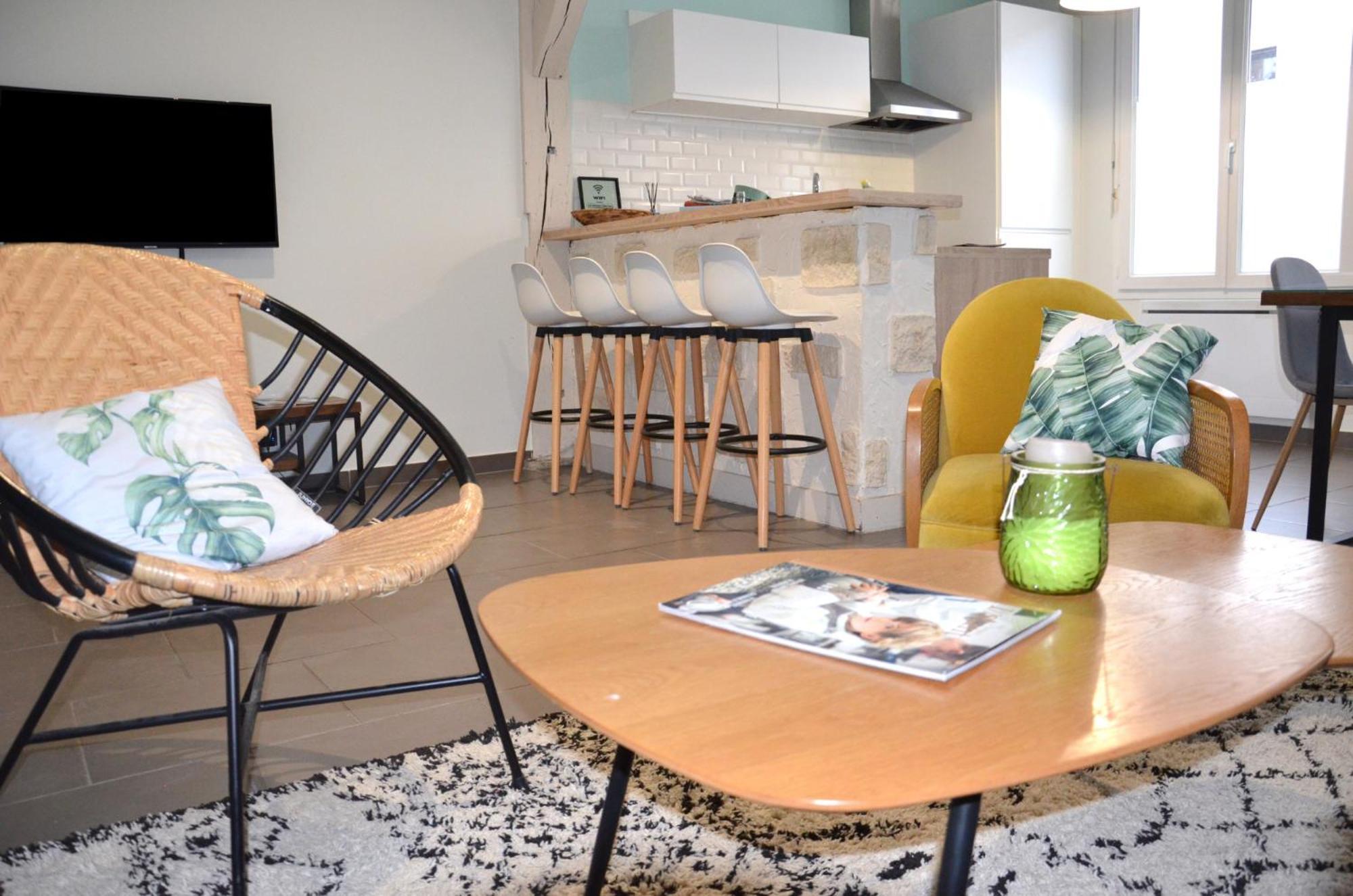 Apartmán Le Cocon Troyen - 6-8P - 2 Parking Gratuits Troyes Exteriér fotografie